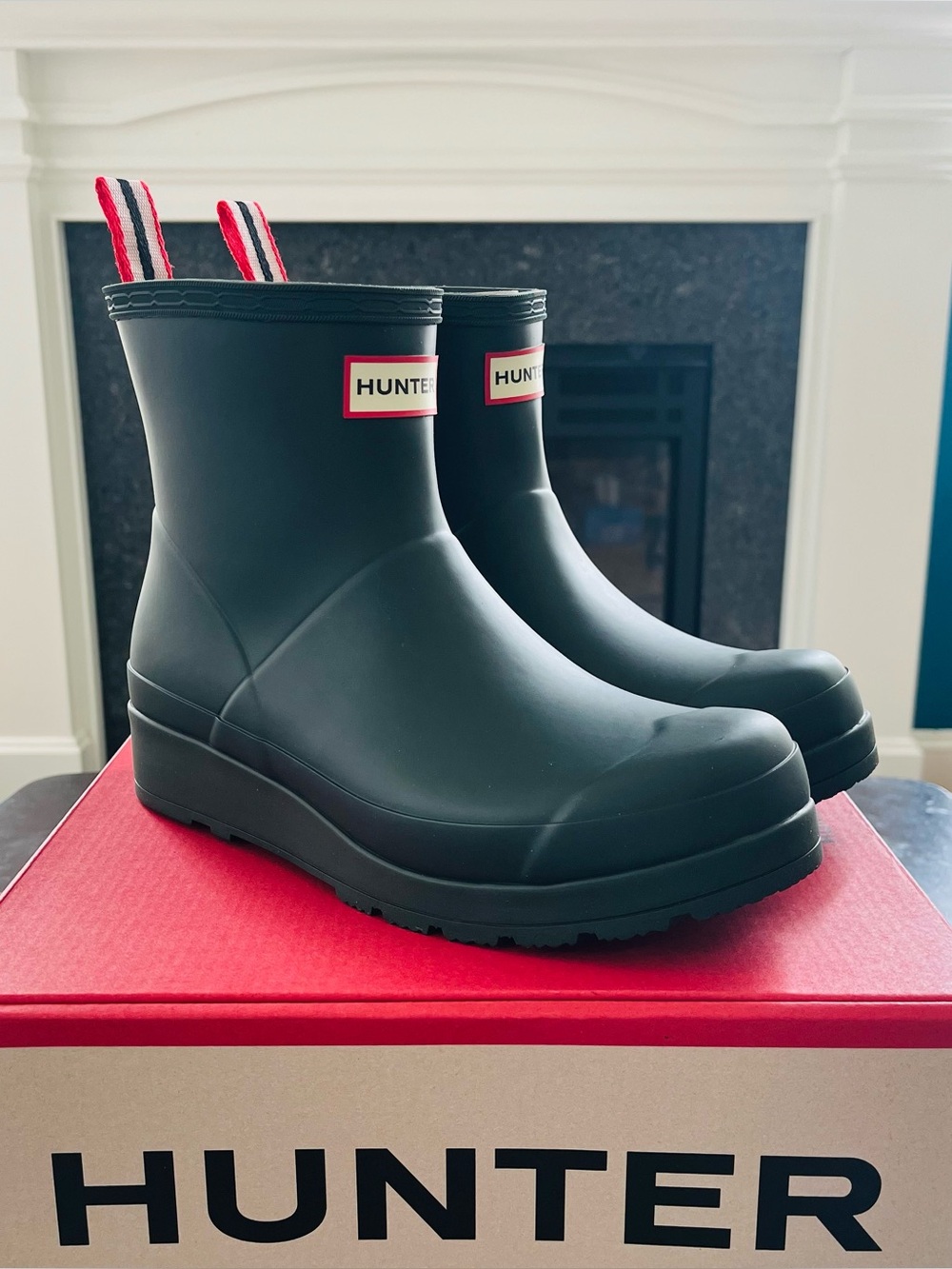Hunter Women's Play Short Rain Boots- WFS2020RMA